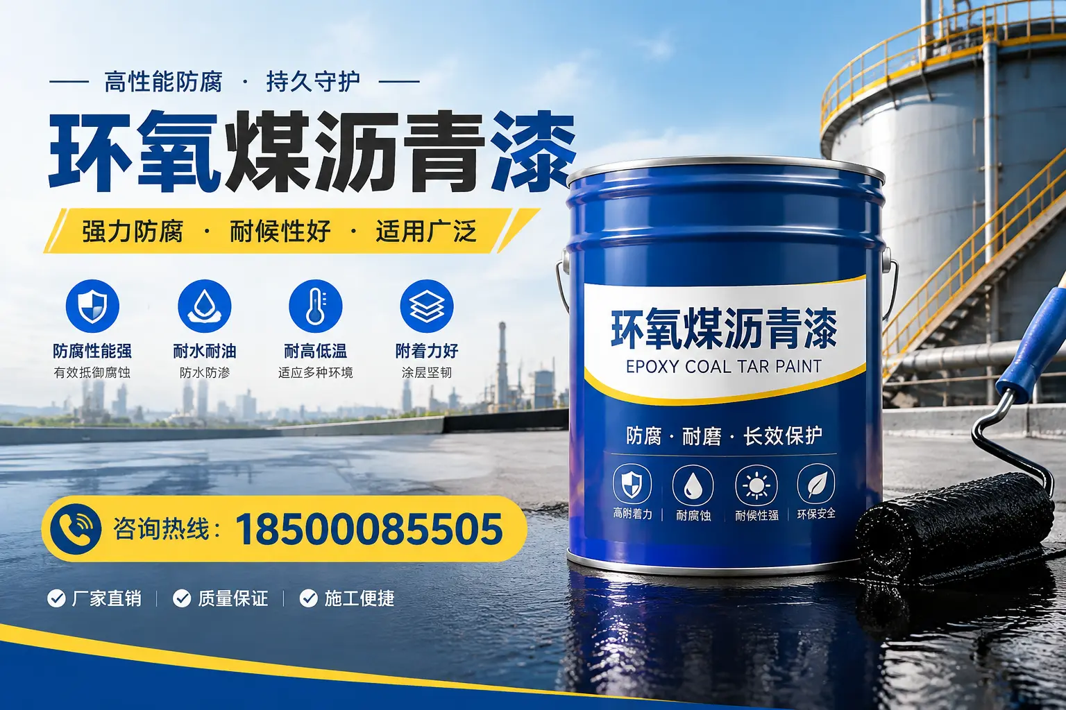 环氧煤沥青漆的储存与运输注意事项,龙岩企业须知